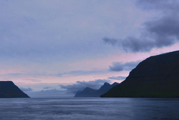 Leirvik sunset, Faroe Islands