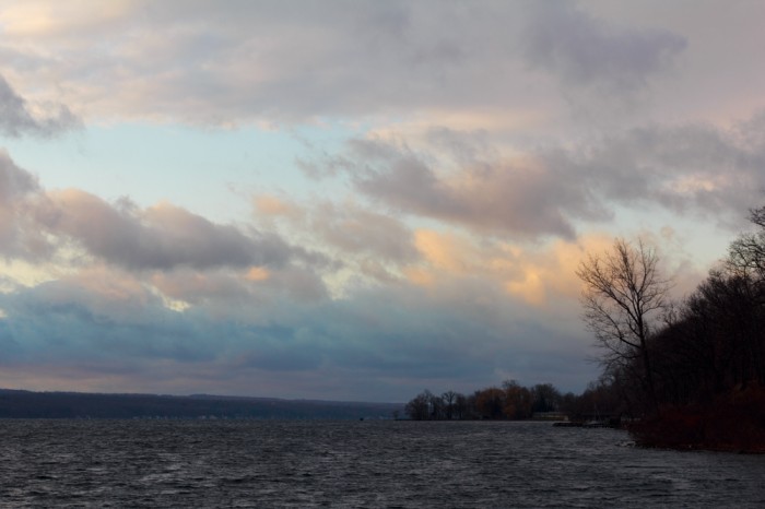 Cayuga Lake, near Ithaca in Upstate NY